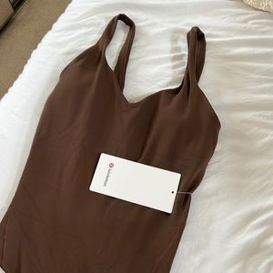 NWT lululemon JAVA Align bodysuit